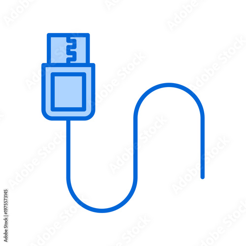 Usb Connection Vector Icon