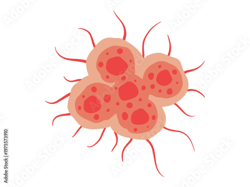Cancer Cell Illustration