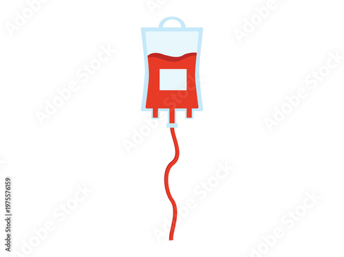 Blood Bag Illustration