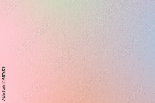 Pastel matte pink orange blue tone color paint on eco environmental friendly cardboard box paper texture background with space minimal fashion style 