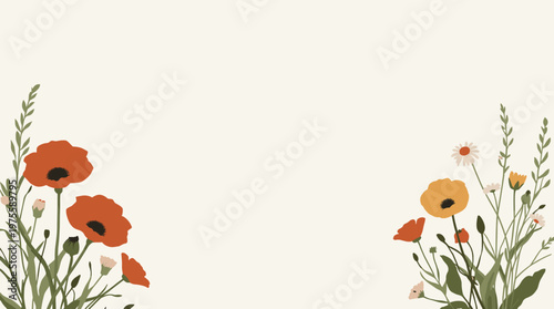 A minimalist illustration of olive branches evokes peace, harmony, and natural beauty. Perfect for backgrounds, website elements, or designs requiring