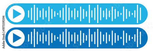 Voice message icon. Voice message or voice email symbols. Audio Sound Wave Icon vector icon .voice icon . with white background EPS10