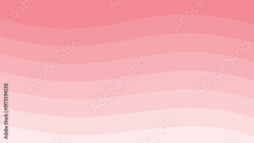 ウェーブ背景　グラデーション　ピンク