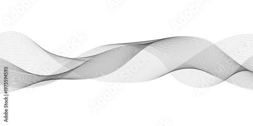 abstract wavy lines in shades of gray evoke a sense of fluid motion and elegant simplicity. ideal for designs seeking a minimalist aesthetic.