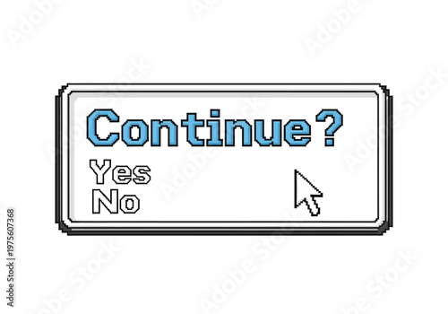 Clickable Button With Yes And No Options For User Confirmation And Decision Making