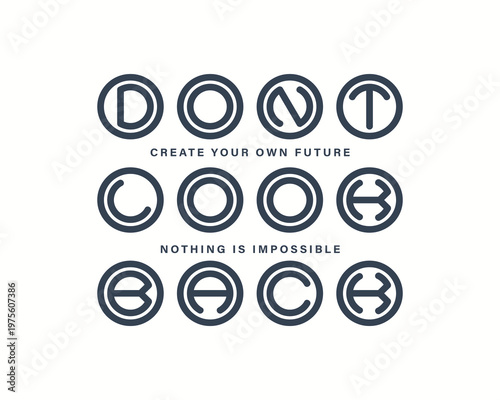 Urban Streetwear Aesthetic typography quotes vector graphic design