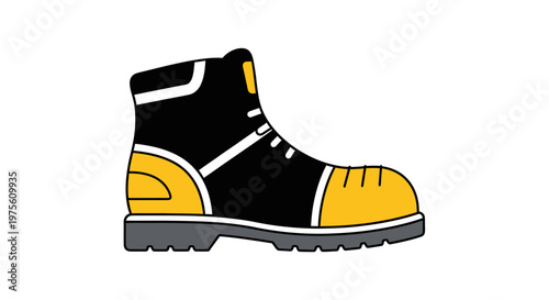 Heavy Duty Steel Toe Work Safety Boot for Industrial Construction Protection