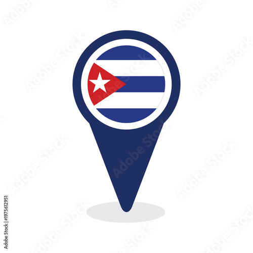 Map Pointer with cuba Flag Free Download Map Pointer with cuba Flag - GFXLoad