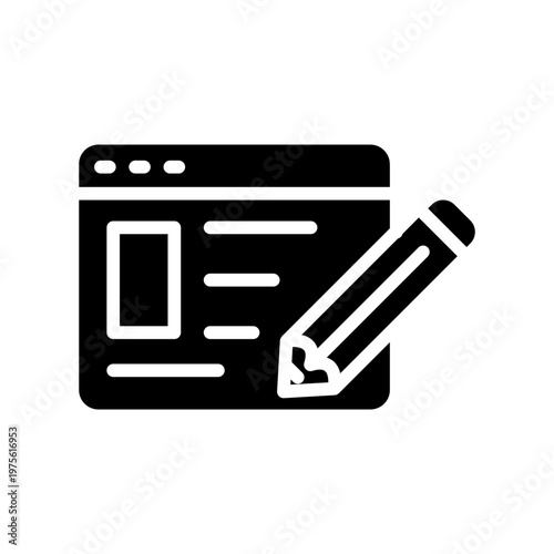 Website programmer icon