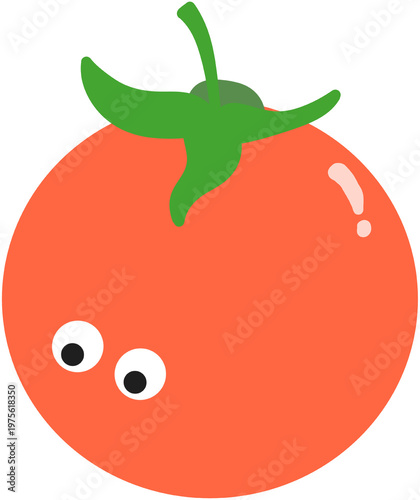 토마토 캐릭터 일러스트