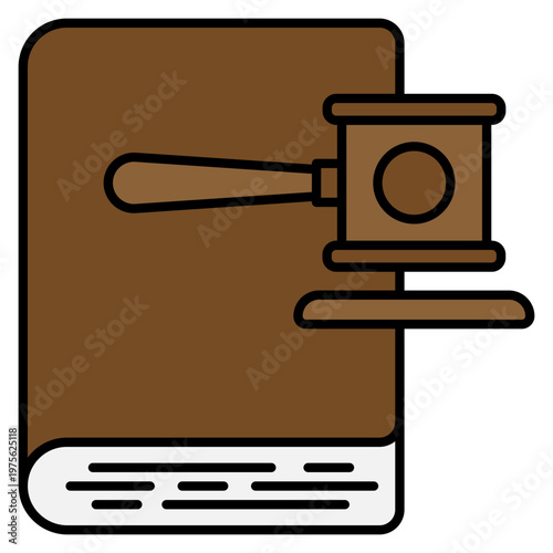 Law and Justice Illustration