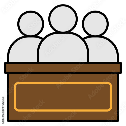 Law and Justice Illustration