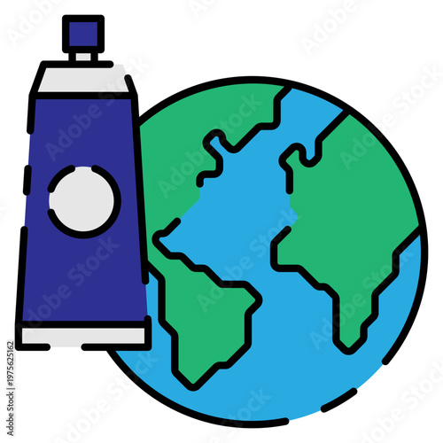 World Art Day Element