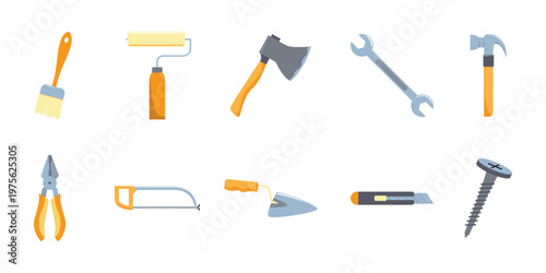 Construction Tool Illustration