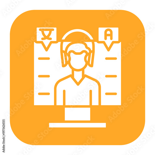Online Language Teacher Icon