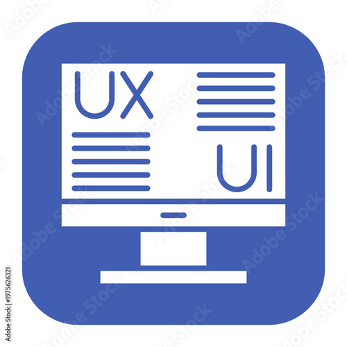 Ui Ux Designer Icon