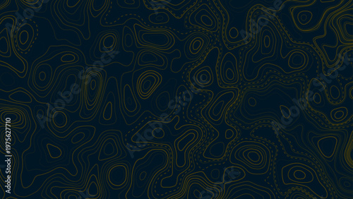 Topographic map background.  Geographic line map with elevation assignments.