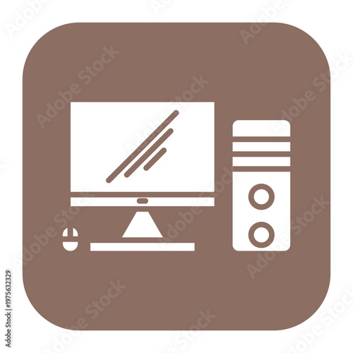 Desktop Computer Icon