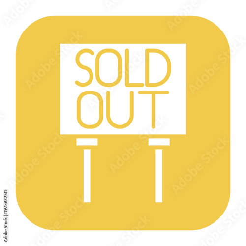 Sold Out Icon