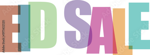 Colorful bold uppercase letters spelling safe with modern geometric design elements