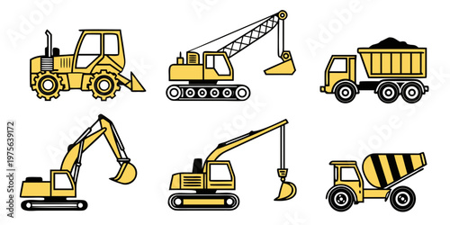 A collection of vintage farming tools and equipment