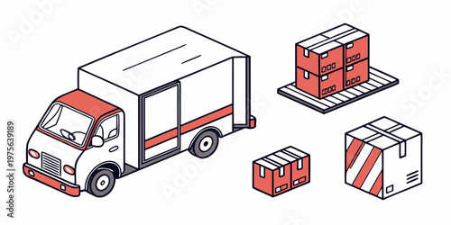 Collection of vintage pickup trucks and a classic car ready for a road trip