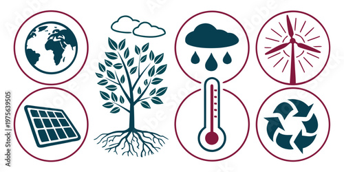Varieties of coffee drinks with ingredients and tools on wooden table