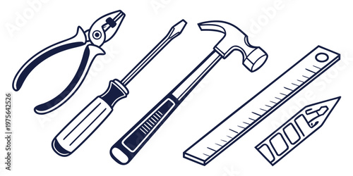 A collection of five antique-style metal spoons with ornate handles