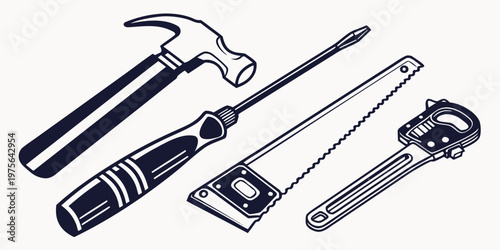 Various types of guns and firearms displayed in a row