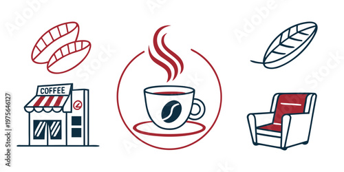 A collection of asian takeout containers and chopsticks arranged together