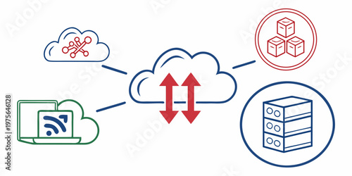 Illustration of a smartphone with various app icons and notification symbols