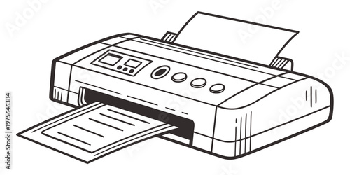 A vintage-style manual typewriter with its carriage and keys visible