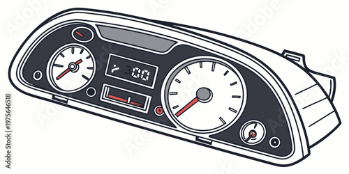 Close-up view of a black and white keychain with a key attached