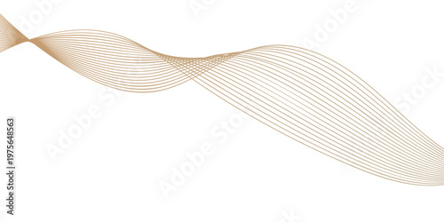 abstract elegant brown wave design creating a visual symphony of movement and fluidity. showcasing the artistry of lines in a minimalist display.