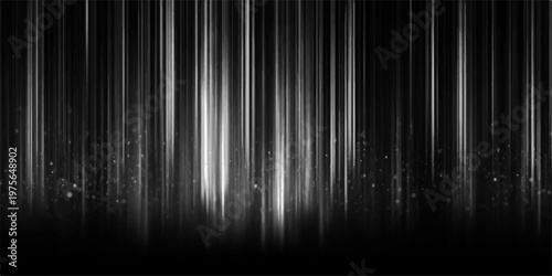 monochromatic abstract lines creating a stunning visual display of vertical alignment, light, shadow, and artistic design.