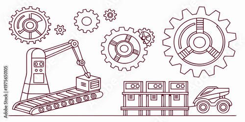 Close-up of a traditional wooden spinning wheel with intricate carvings
