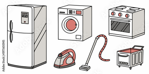 A collection of personal care items including a razor and grooming supplies