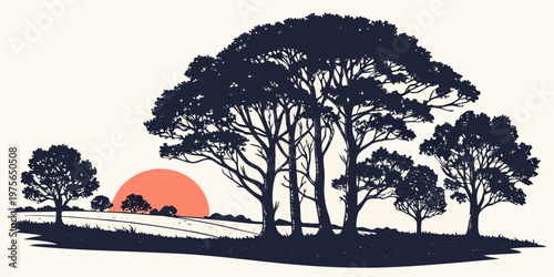 A red pickup truck with a wooden flatbed and a black umbrella on top