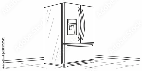 Open refrigerator freezer showing shelves and door compartments