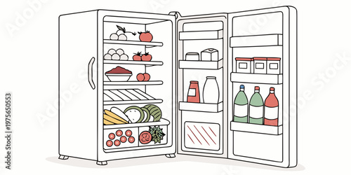 A colorful illustration of a city scene with various people and buildings