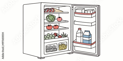 Fridge filled with various drinks and condiments in glass bottles