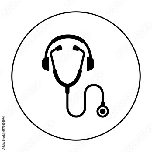 Mechanic Stethoscope Icon