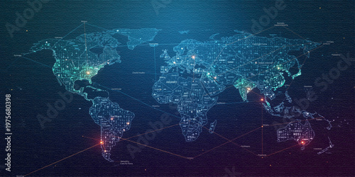 Financial Technology Network with Data Exchange