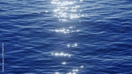 mesmerizing sea with soft waves at sunrise 