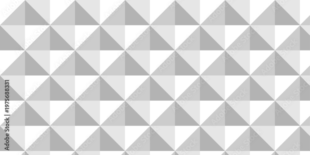 Obraz premium Illustration squares seamless geometric pattern with shapes. Abstract geometric triangle background wallpaper.