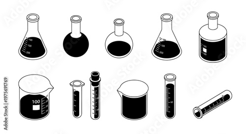 Laboratory glassware and equipment science.