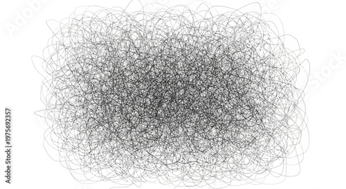 Chaotic Abstract Scribble Texture Background