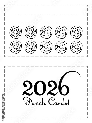 Punch card. Simple reward chart. Mini habit tracker for reading books, workout, gym, study, work, water balance, mood, sleeping, walking, makeup, self care, beauty treatments, weight loss and etc.