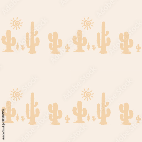 Large Cactus Pattern – Bold Desert Style