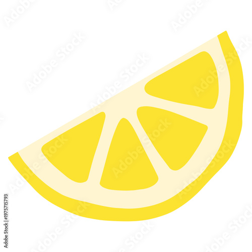 flat design illustration of fruits	
